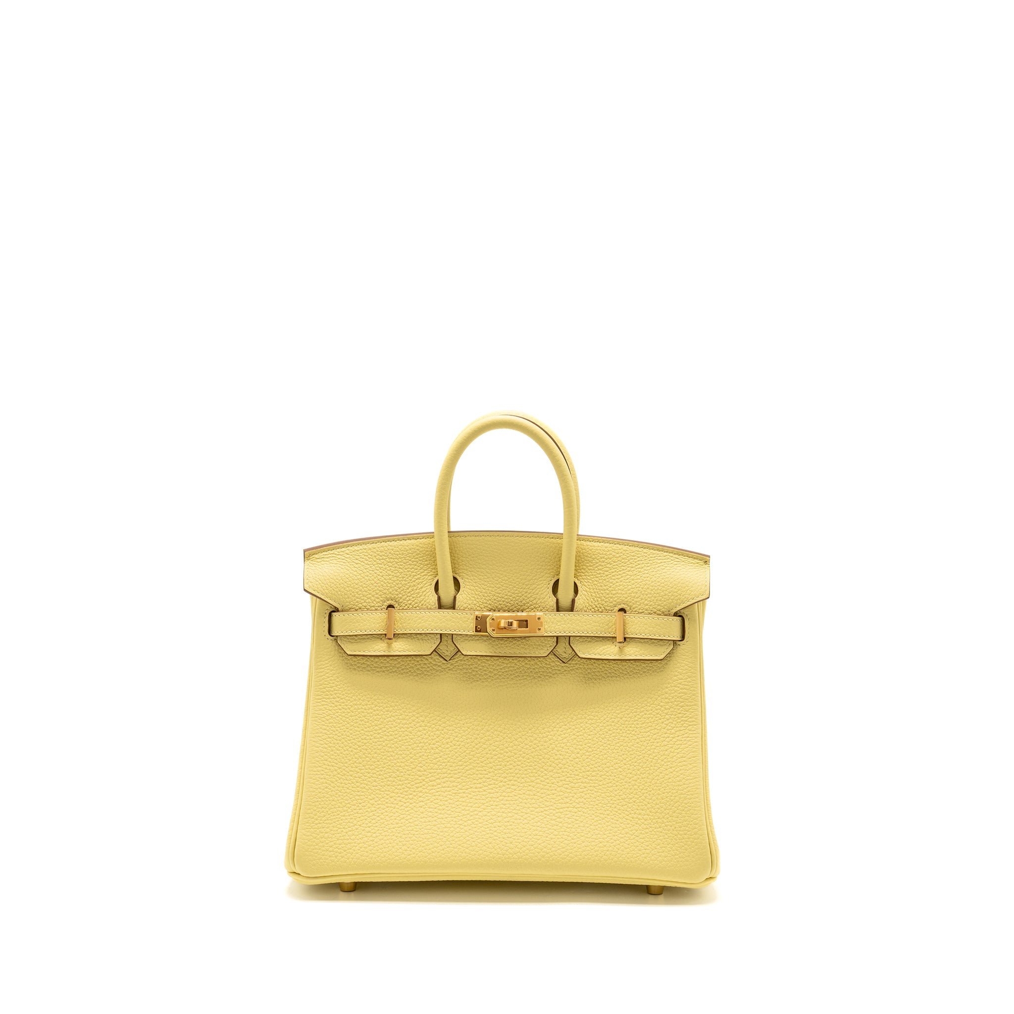 HERMES BIRKIN 25 TOGO 1Z JAUNE POUSSIN GHW