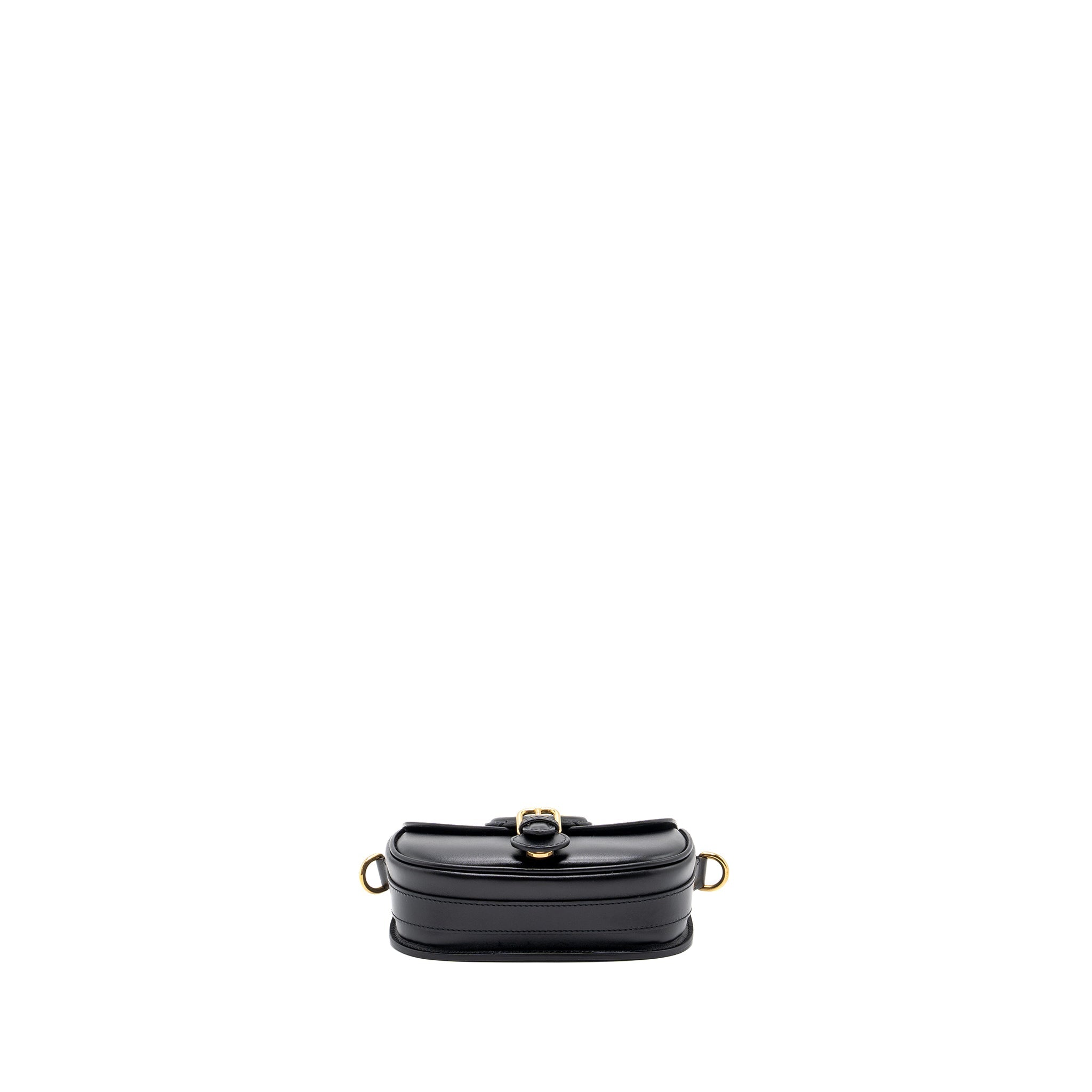 DIOR SMALL BOBBY BAG BOX CALFSKIN BLACK GHW