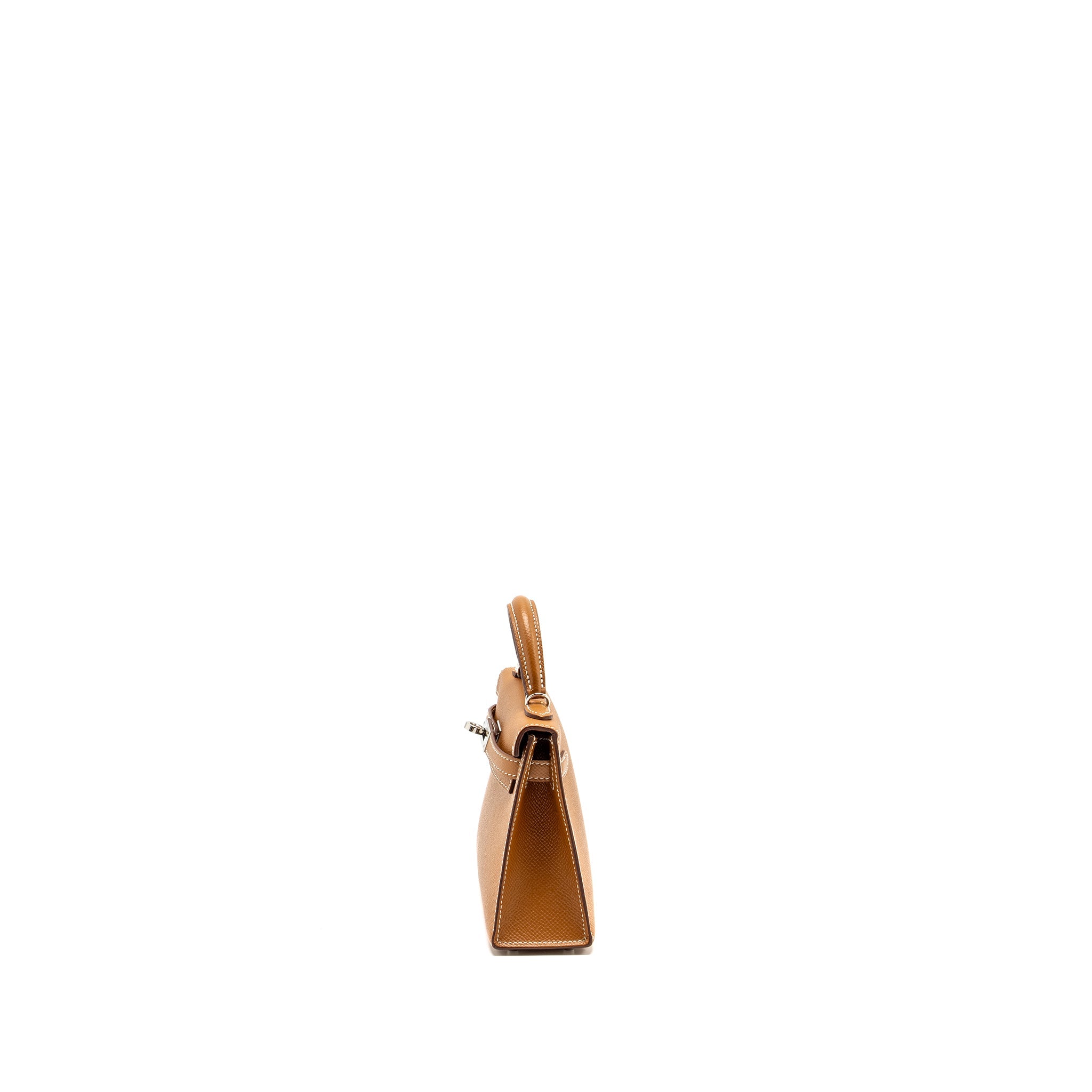 HERMES MINI KELLY II EPSOM GOLD SHW