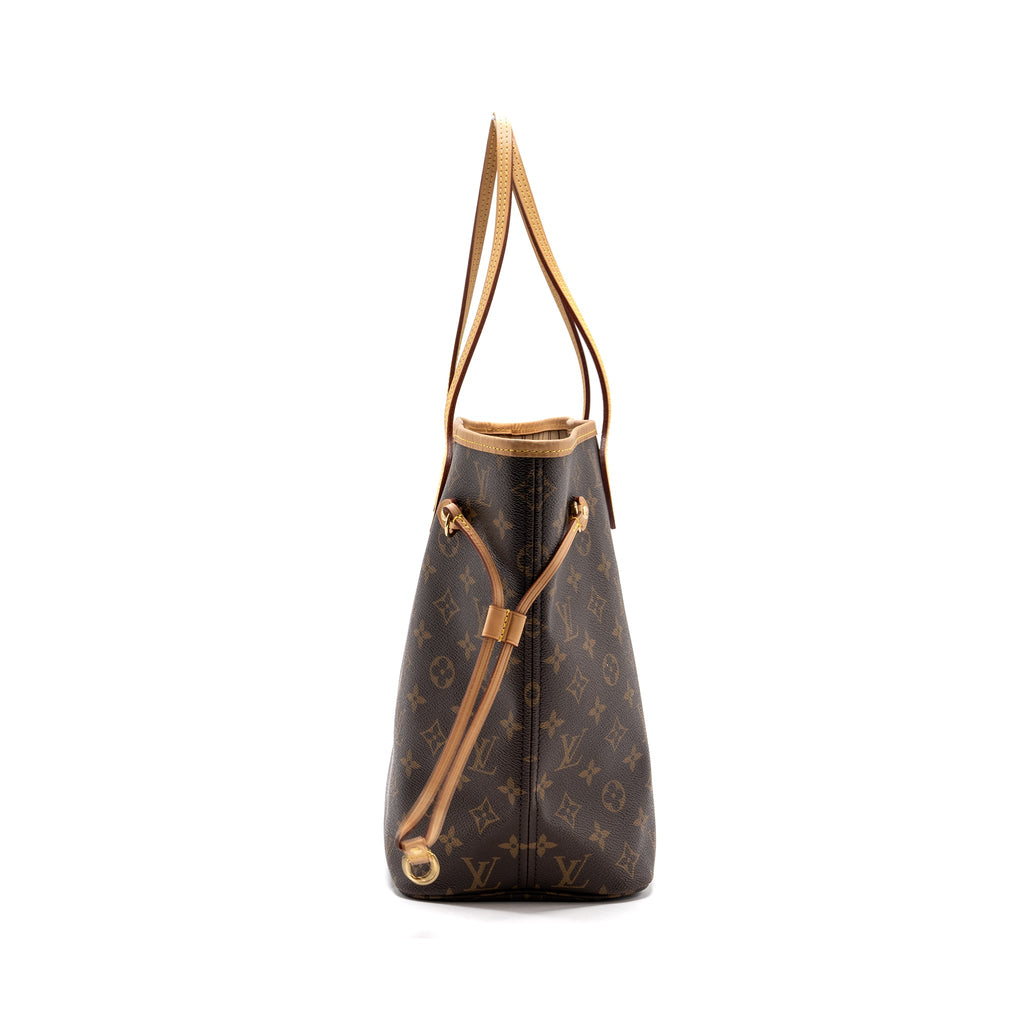 LOUIS VUITTON NEVERFULL MM MONOGRAM CANVAS GHW(NEW VERSION)
