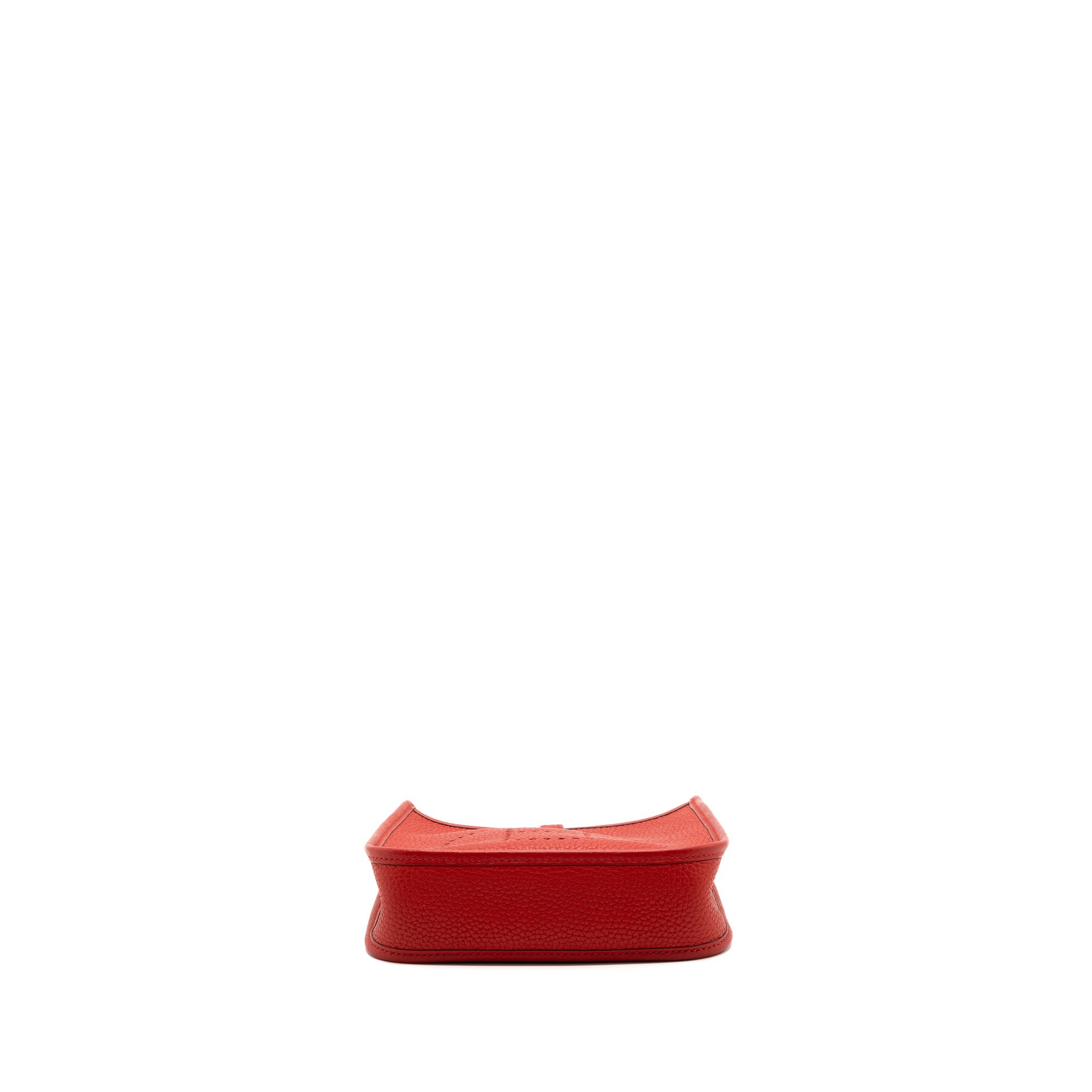 HERMES MINI EVELYNE CLEMENCE ROUGE DE COEUR GHW