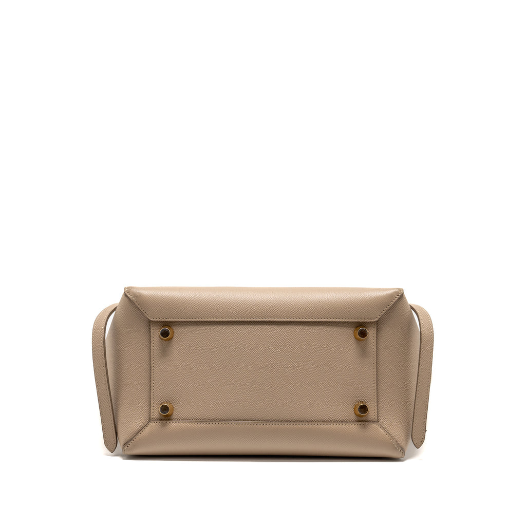 CELINE MINI BELT BAG CALFSKIN LIGHT TAUPE GHW