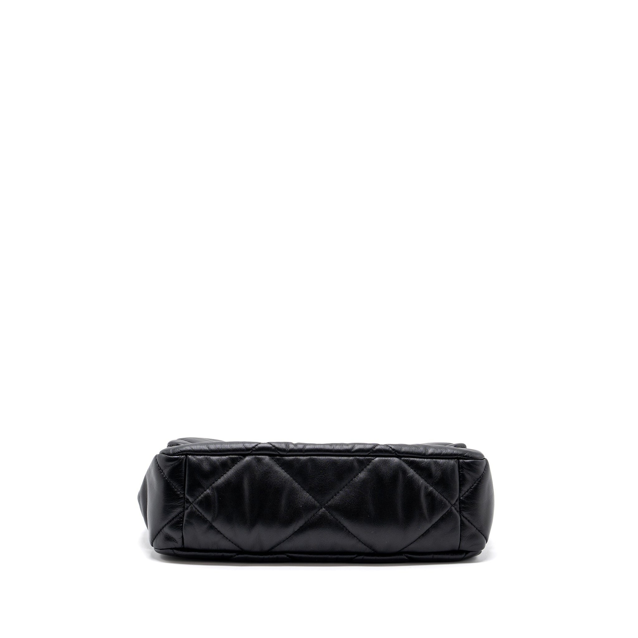 CHANEL MEDIUM 19 BAG GOATSKIN BLACK MULTICOLOUR HARDWARE