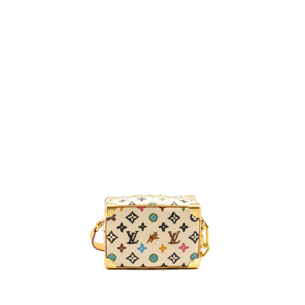 LOUIS VUITTON MINI SOFT TRUNK MONOGRAM CRAGGY CANVAS GHW