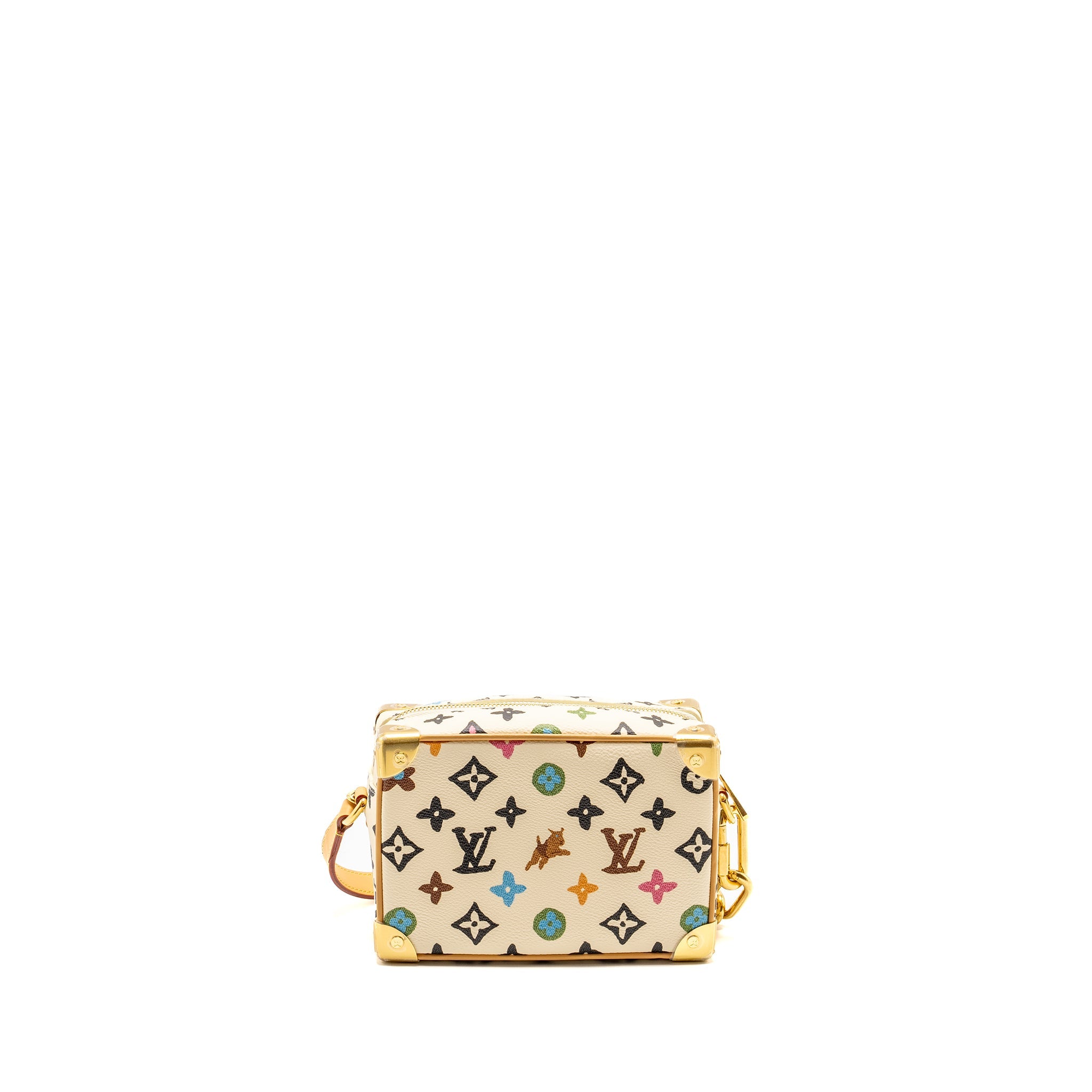 LOUIS VUITTON MINI SOFT TRUNK MONOGRAM CRAGGY CANVAS GHW