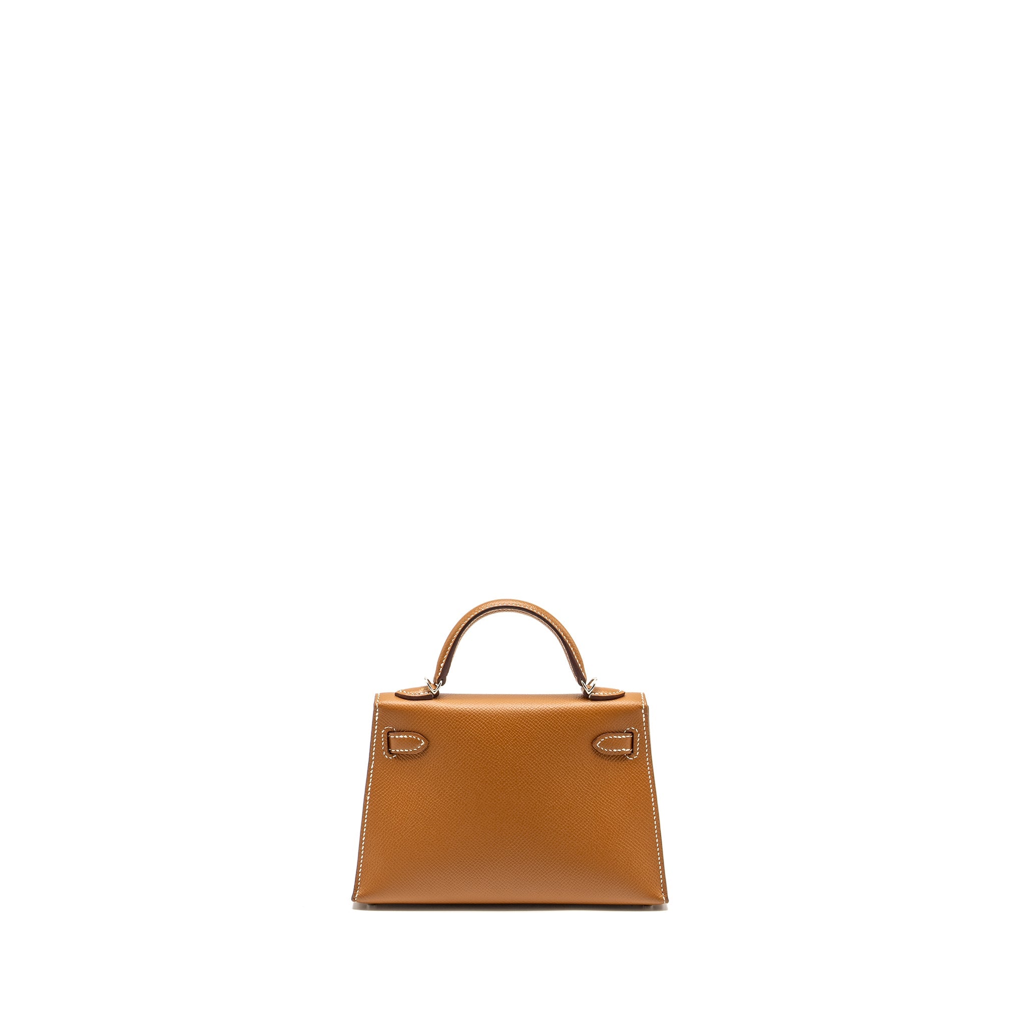 HERMES MINI KELLY II EPSOM GOLD SHW