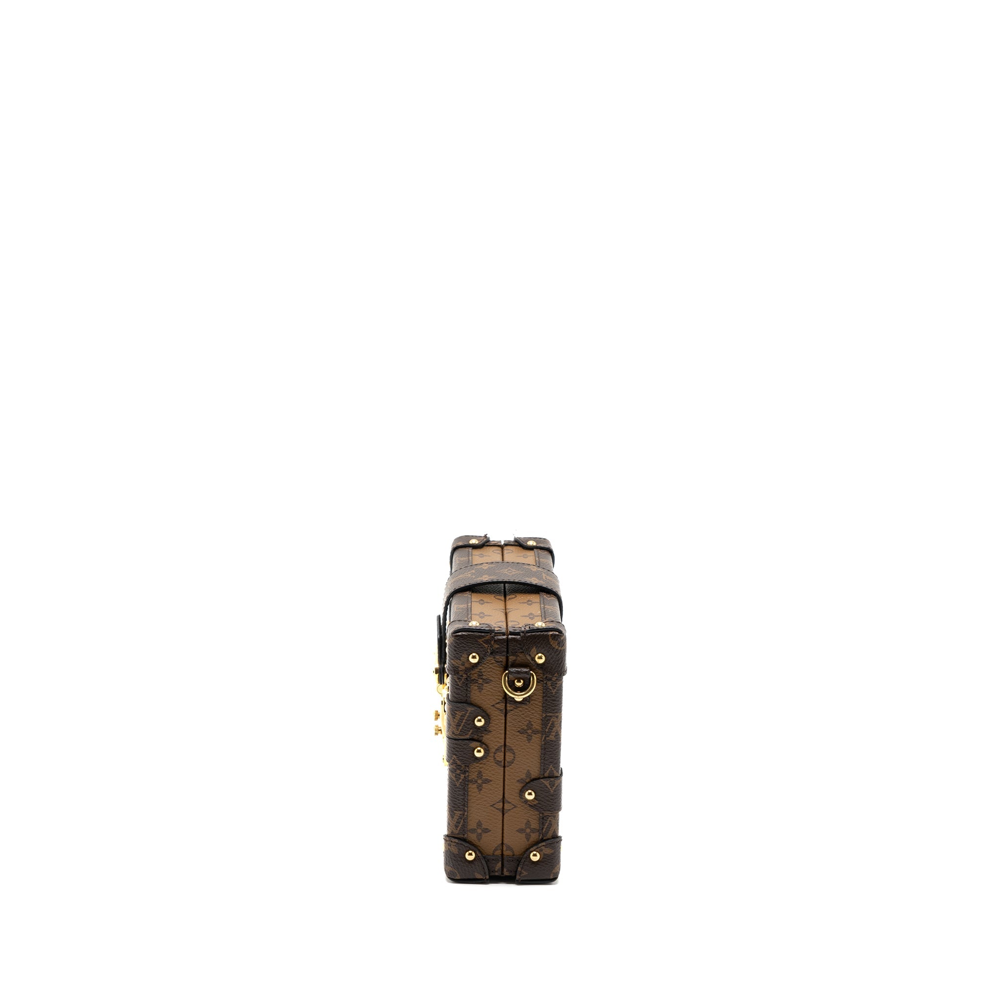 LOUIS VUITTON PETITE MALLE MONOGRAM REVERSE CANVAS GHW