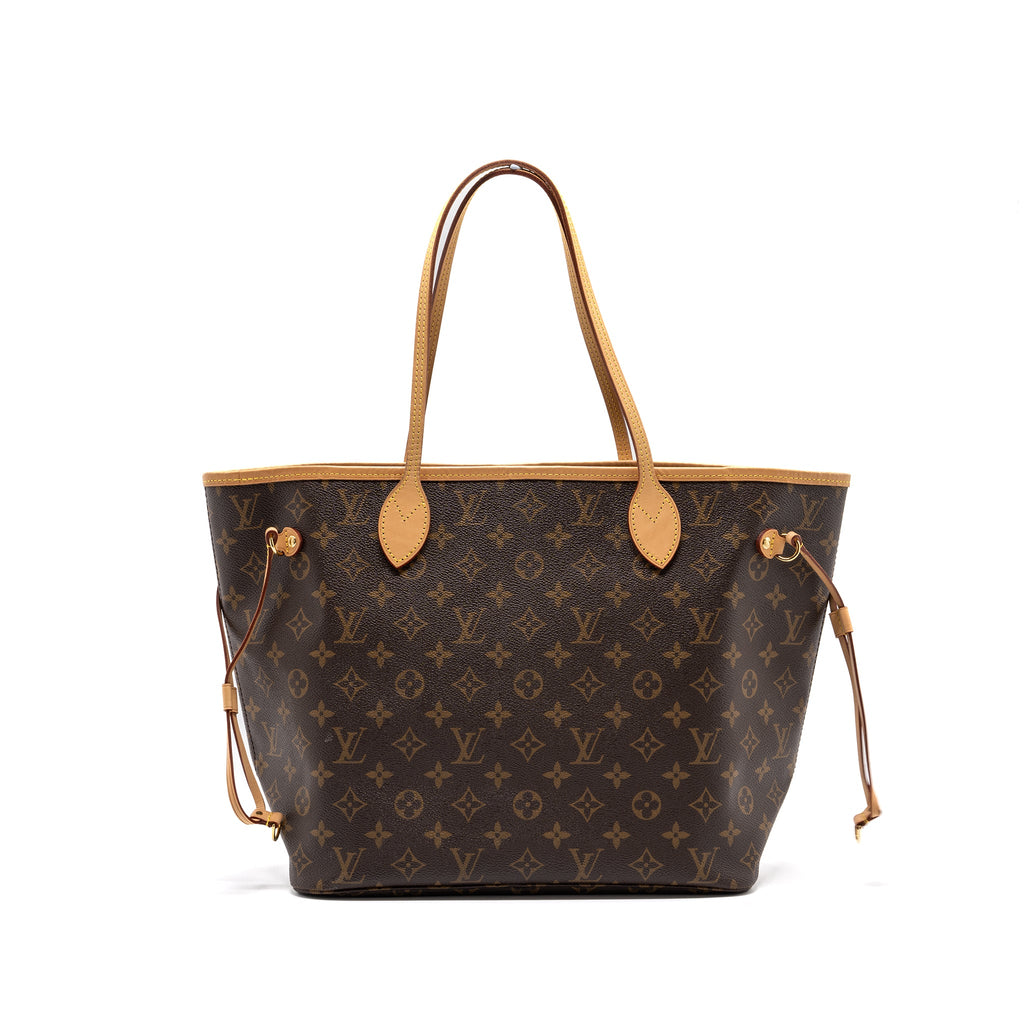 LOUIS VUITTON NEVERFULL MM MONOGRAM CANVAS GHW(NEW VERSION)