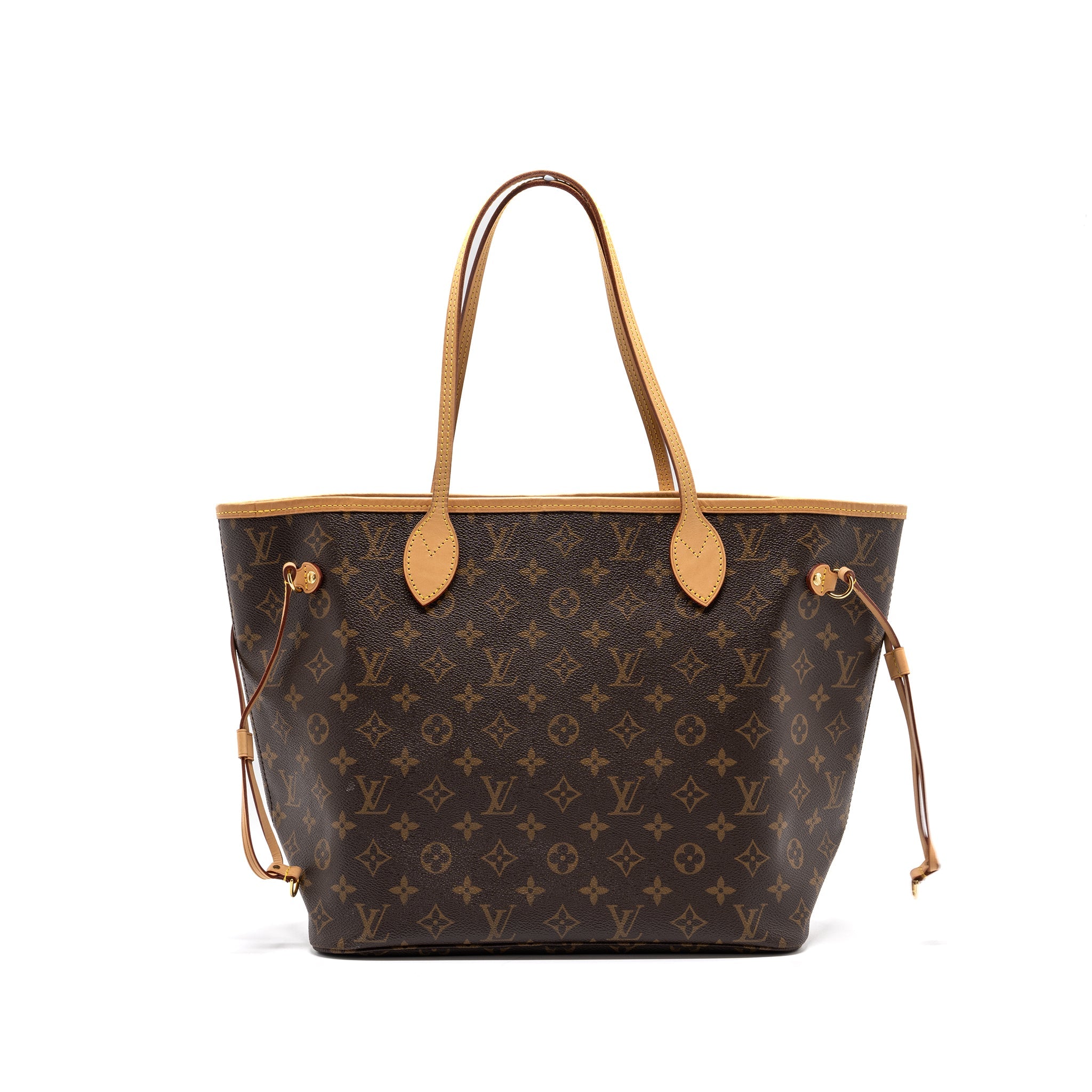 LOUIS VUITTON NEVERFULL MM MONOGRAM CANVAS GHW(NEW VERSION)