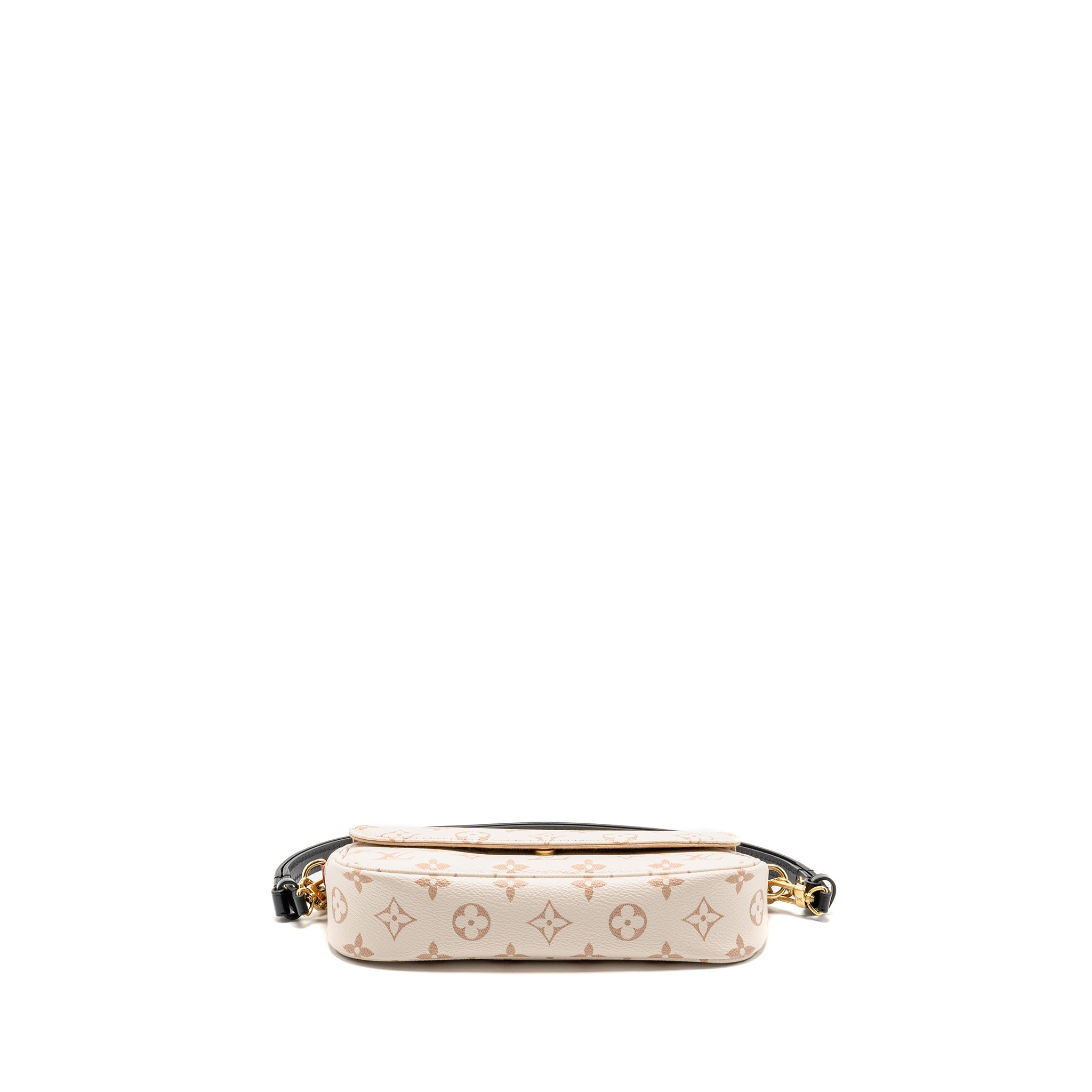 LOUIS VUITTON IVY WALLET ON CHAIN MONOGRAM CANVAS BEIGE/ CREAM GHW