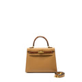 HERMES TOUCH KELLY 25 MADAME/ CROCODILE NILOTICUS CHAI/MIEL GHW