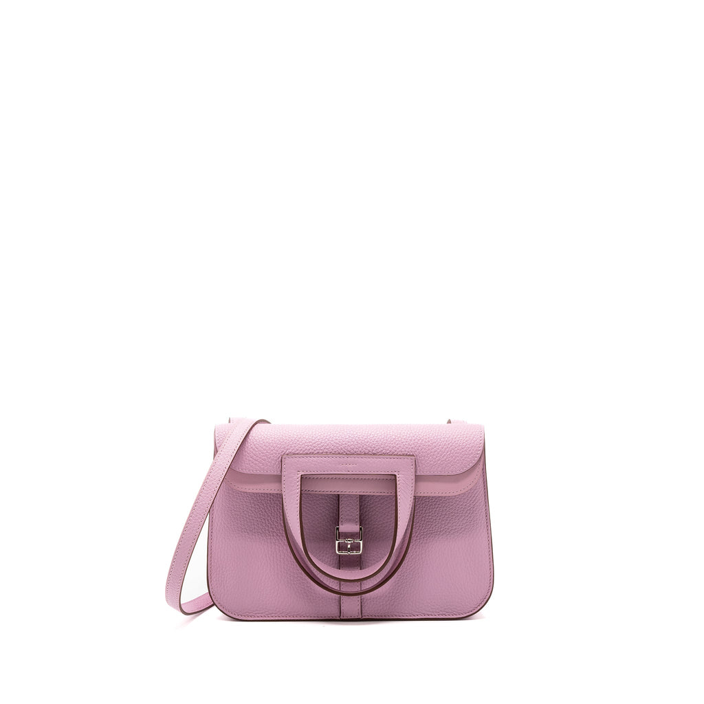 HERMES HALZAN 25 CLEMENCE X9 MAUVE SYLVESTRE SHW