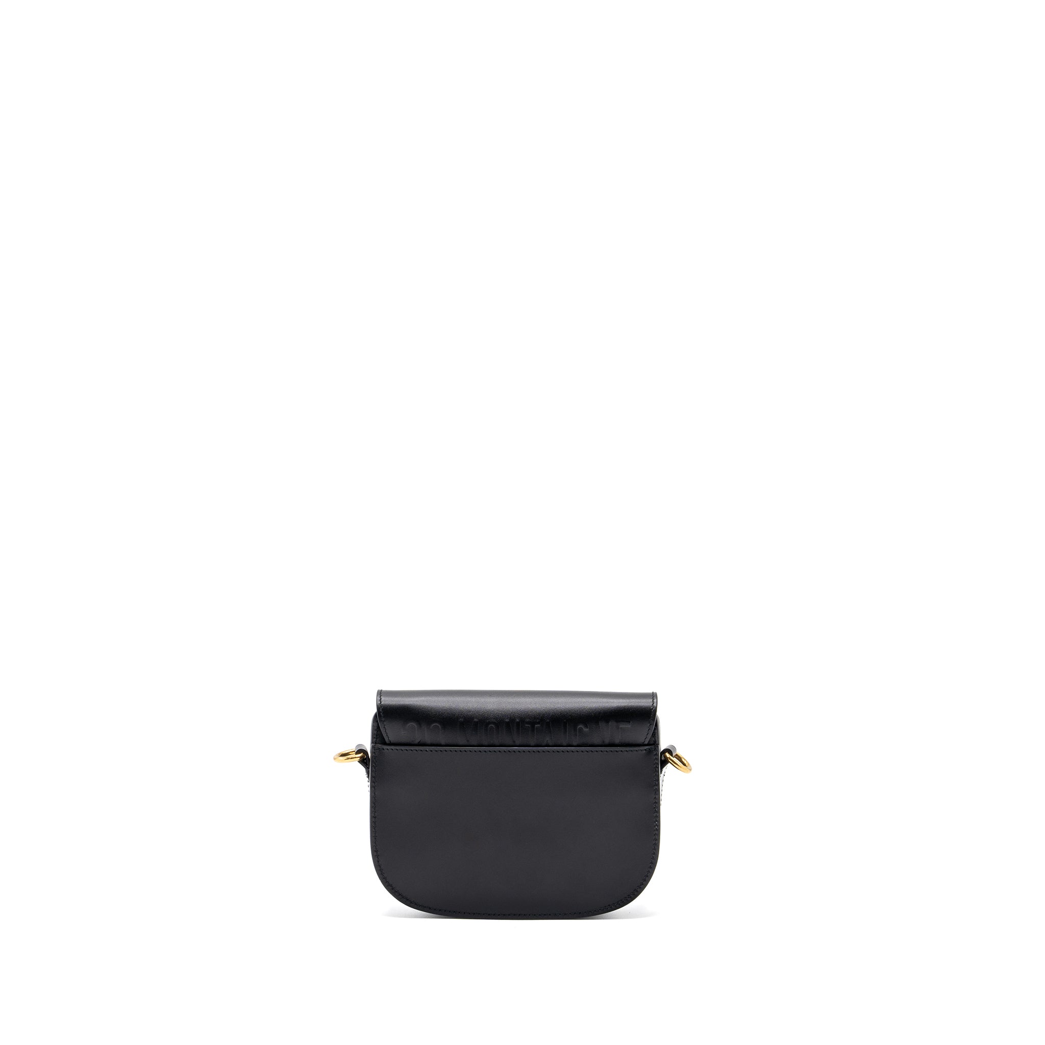 DIOR SMALL BOBBY BAG BOX CALFSKIN BLACK GHW
