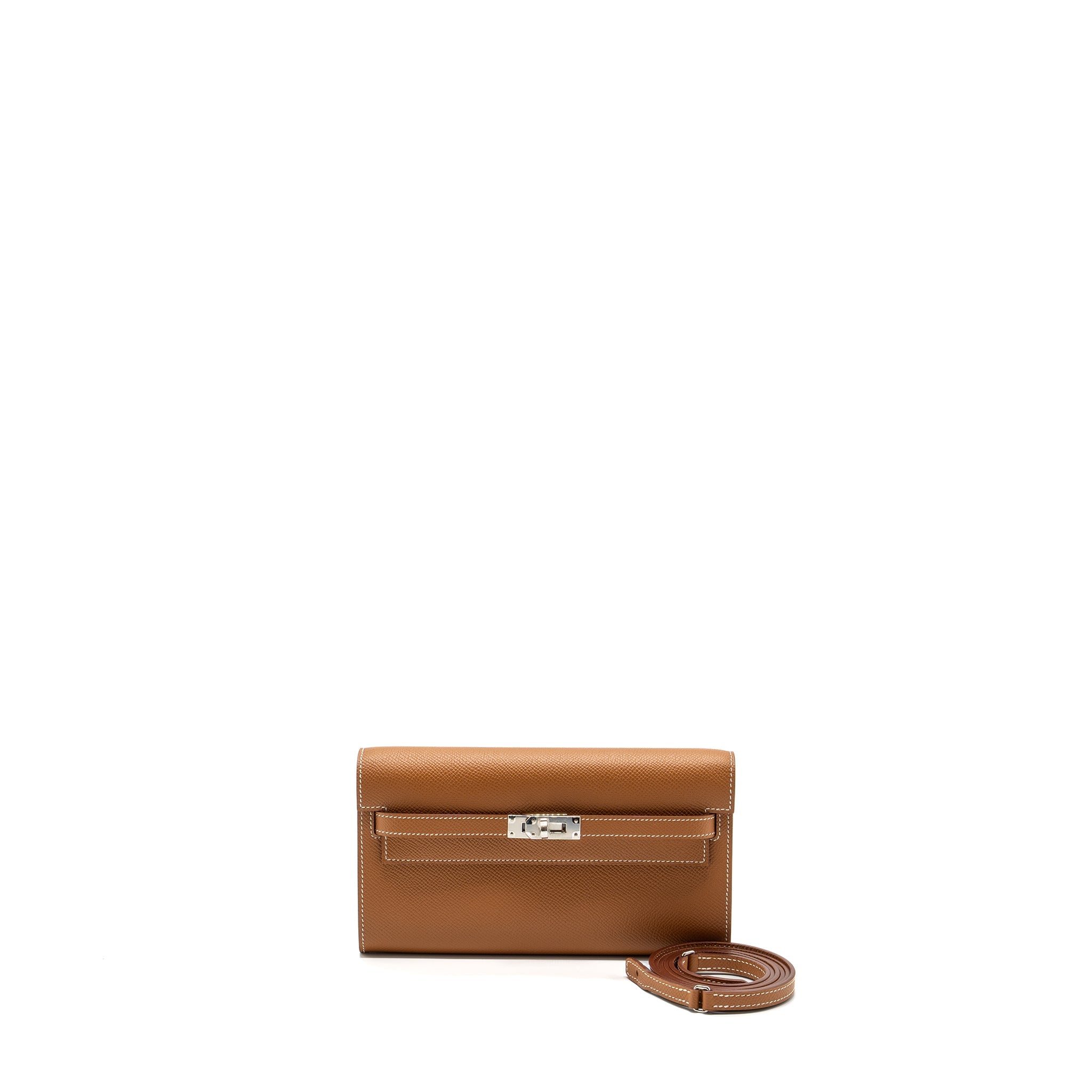 HERMES KELLY TO GO EPSOM GOLD SHW