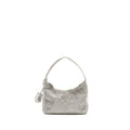 PRADA RE-EDITION SATIN CRYSTAL MINI BAG SILVER SHW
