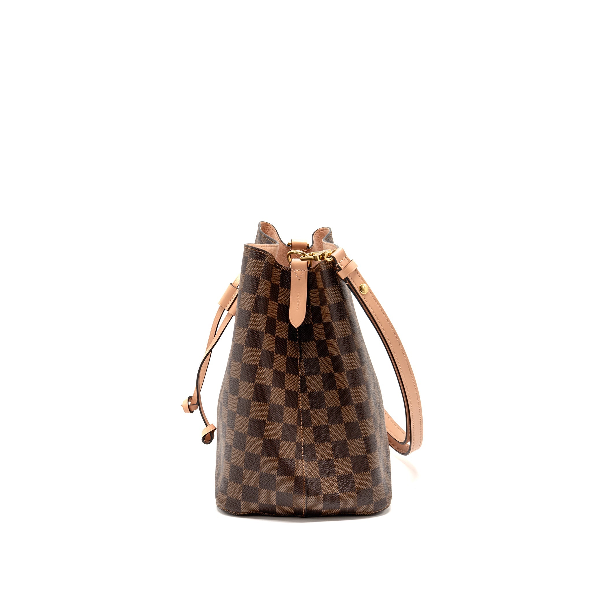 LOUIS VUITTON NEO NOE DAMIER EBENE CANVAS LIGHT PINK GHW