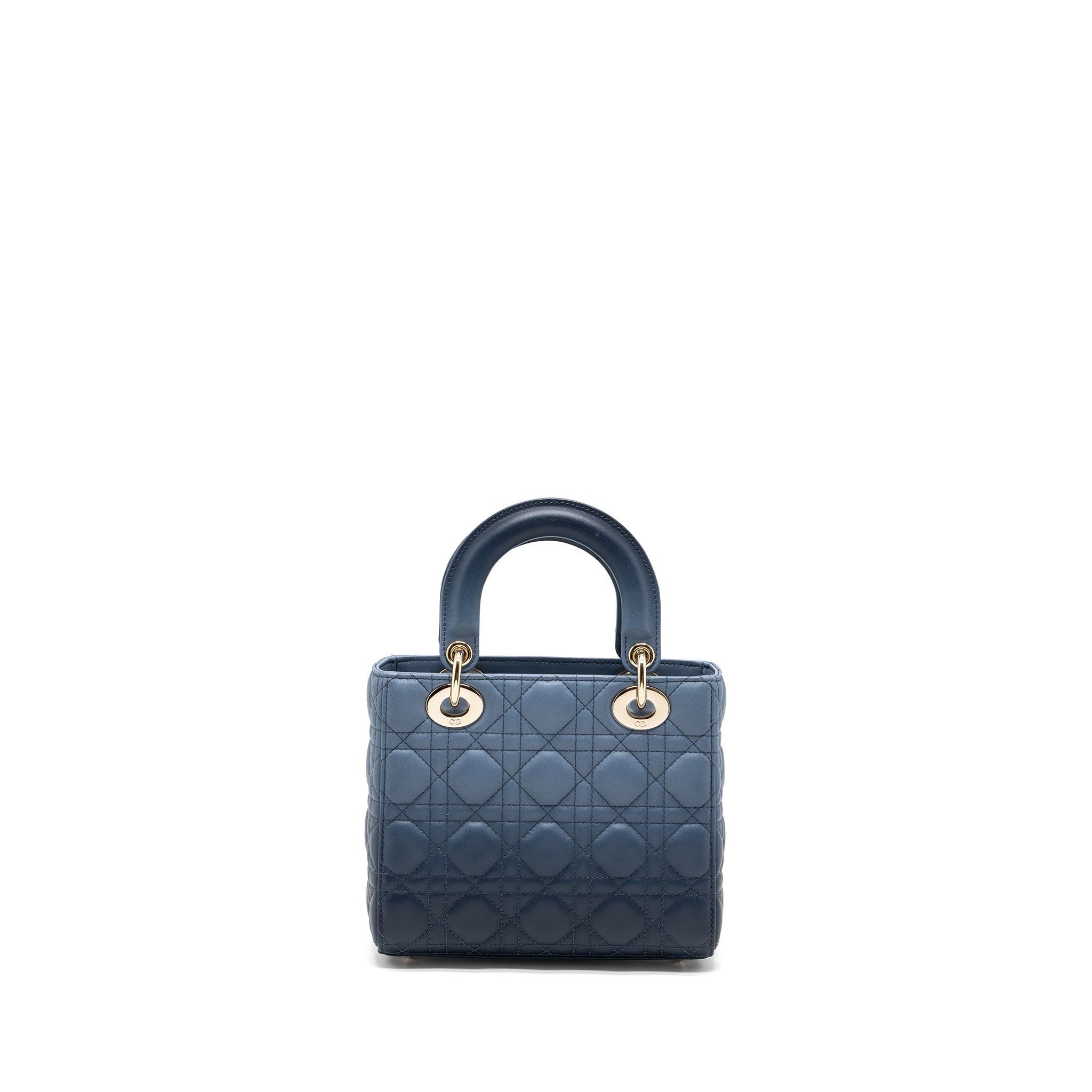 DIOR MY ABC DIOR SMALL LADY DIOR CANNAGE LAMBSKIN BLUE GRADIENT LGHW