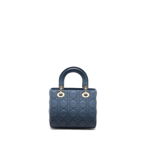DIOR MY ABC DIOR SMALL LADY DIOR CANNAGE LAMBSKIN BLUE GRADIENT LGHW