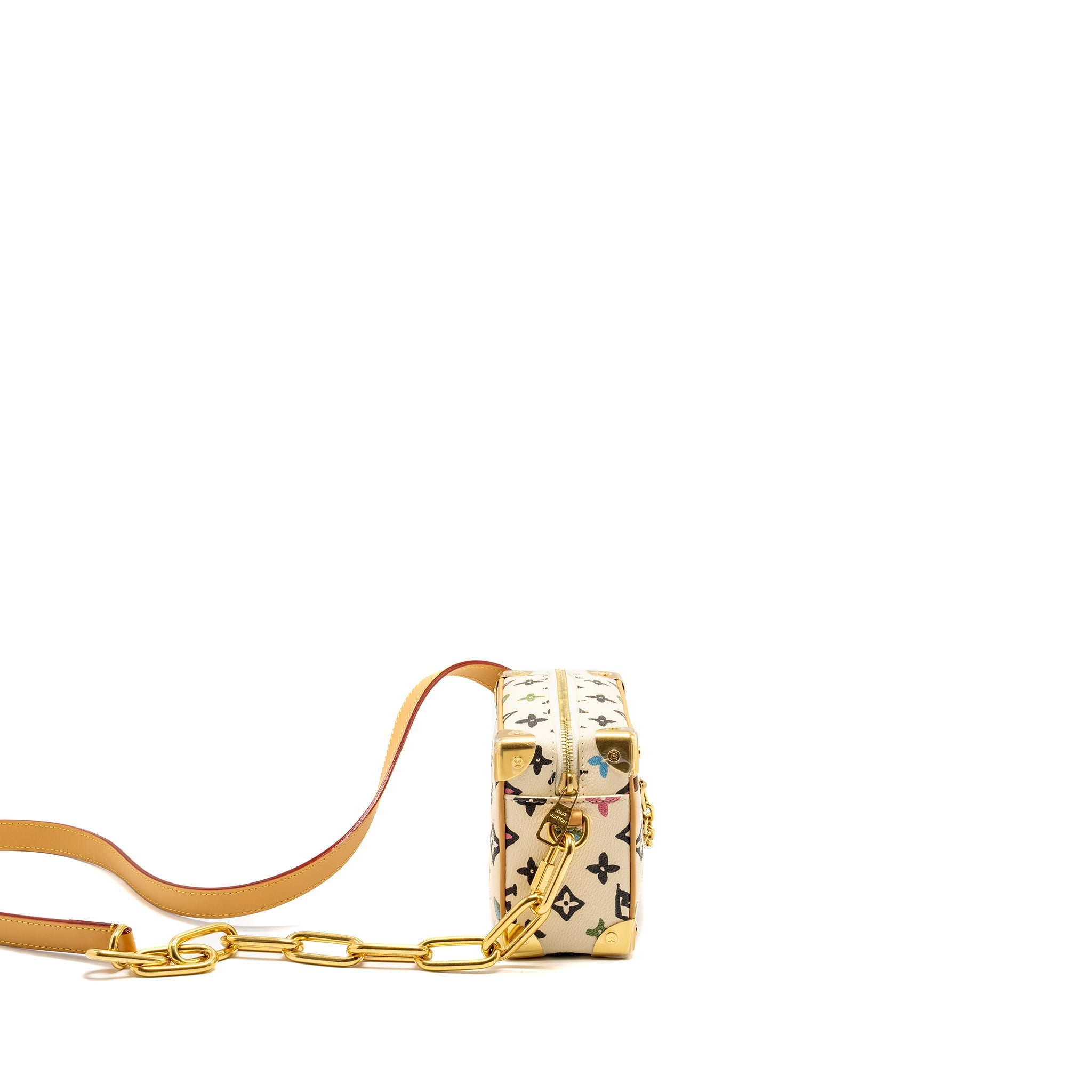 LOUIS VUITTON MINI SOFT TRUNK MONOGRAM CRAGGY CANVAS GHW
