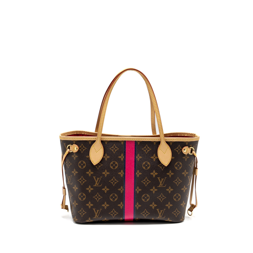 LOUIS VUITTON NEVERFULL PM MY LV HERITAGE MONOGRAM CANVAS GHW