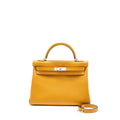 HERMES KELLY 32 EVERCOLOR CARAMEL / ROSE D’ETE SHW