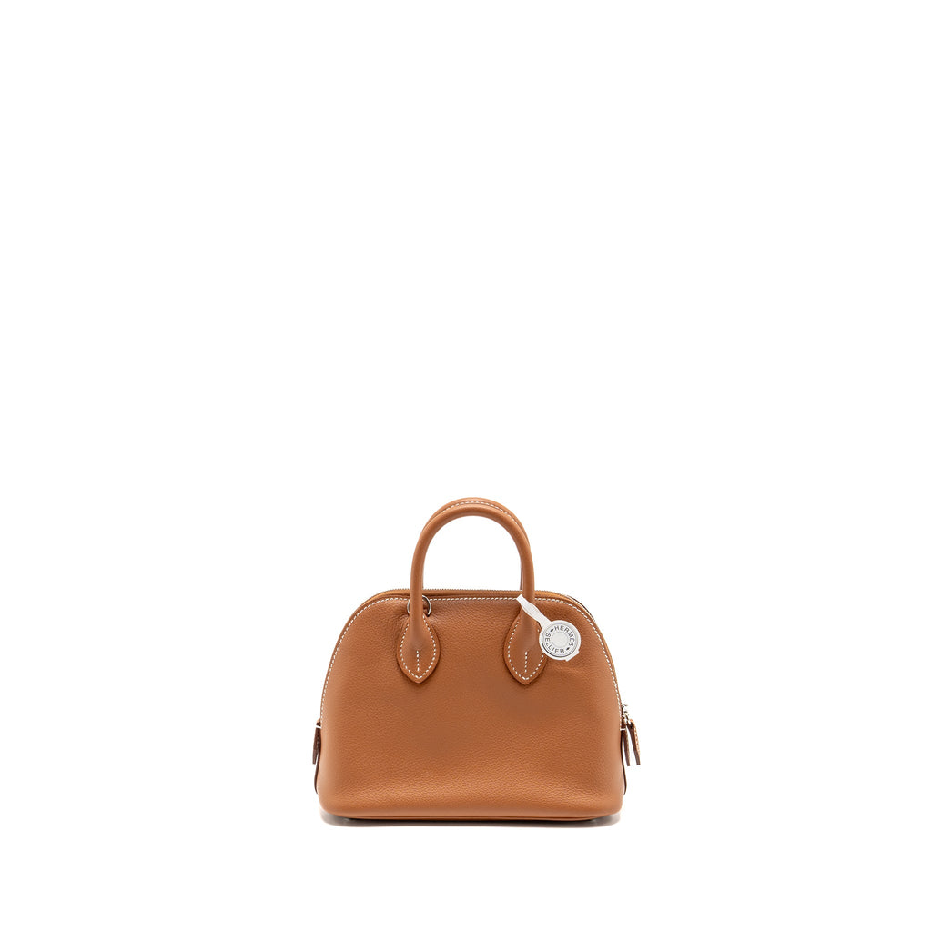 HERMES MINI BOLIDE EVERCOLOR GOLD SHW