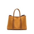 HERMES GARDEN PARTY 36 CANVAS/NEGONDA DUNE-MAGNOLIA/GOLD SHW