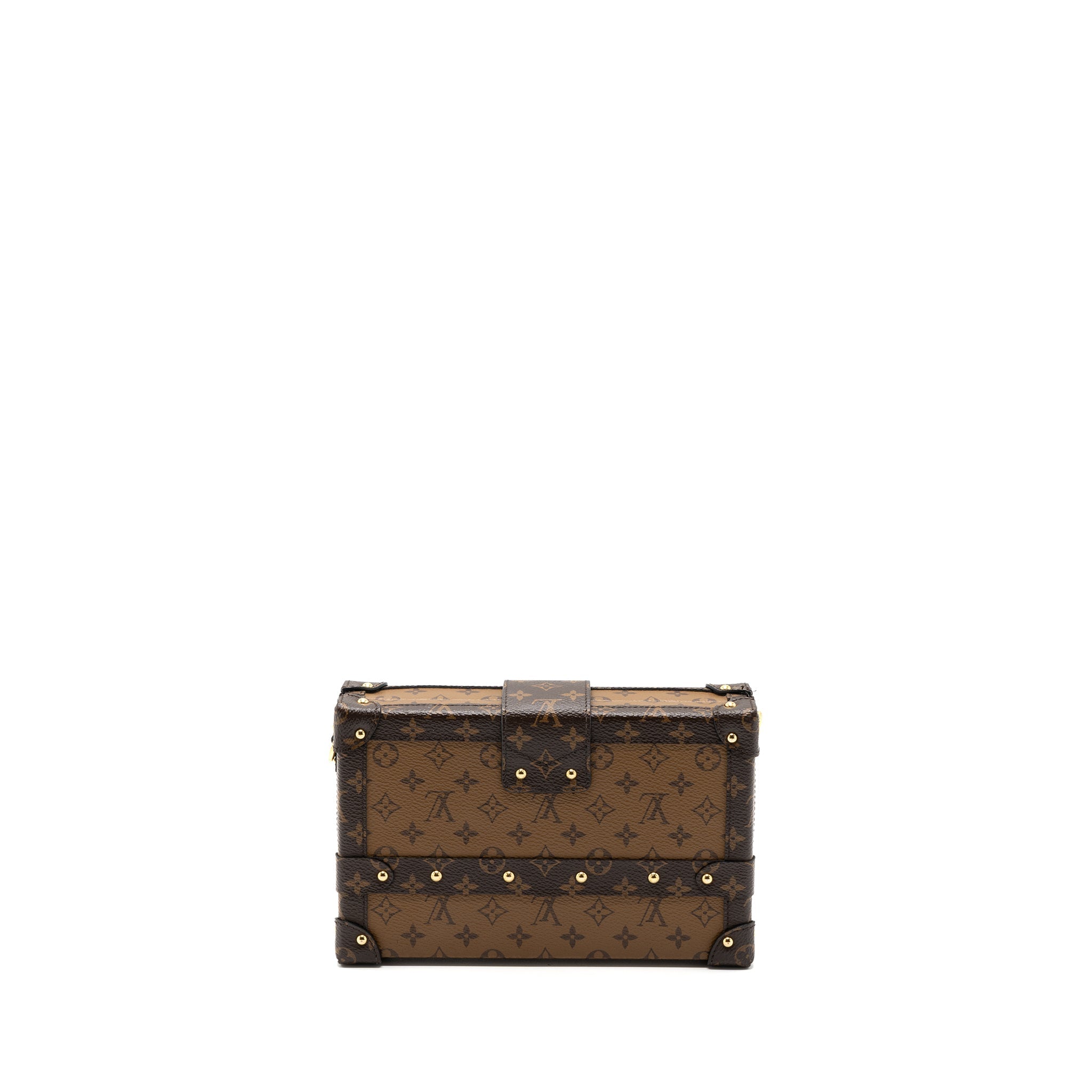 LOUIS VUITTON PETITE MALLE MONOGRAM REVERSE CANVAS GHW