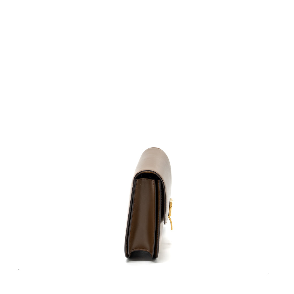 CELINE CLASSIC MEDIUM BOX CALFSKIN TAN GHW