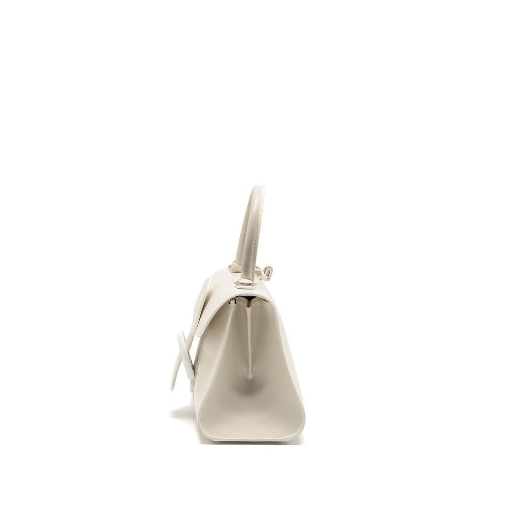 DELVAUX MINI BRILLIANT BOX CALFSKIN IVORY SHW