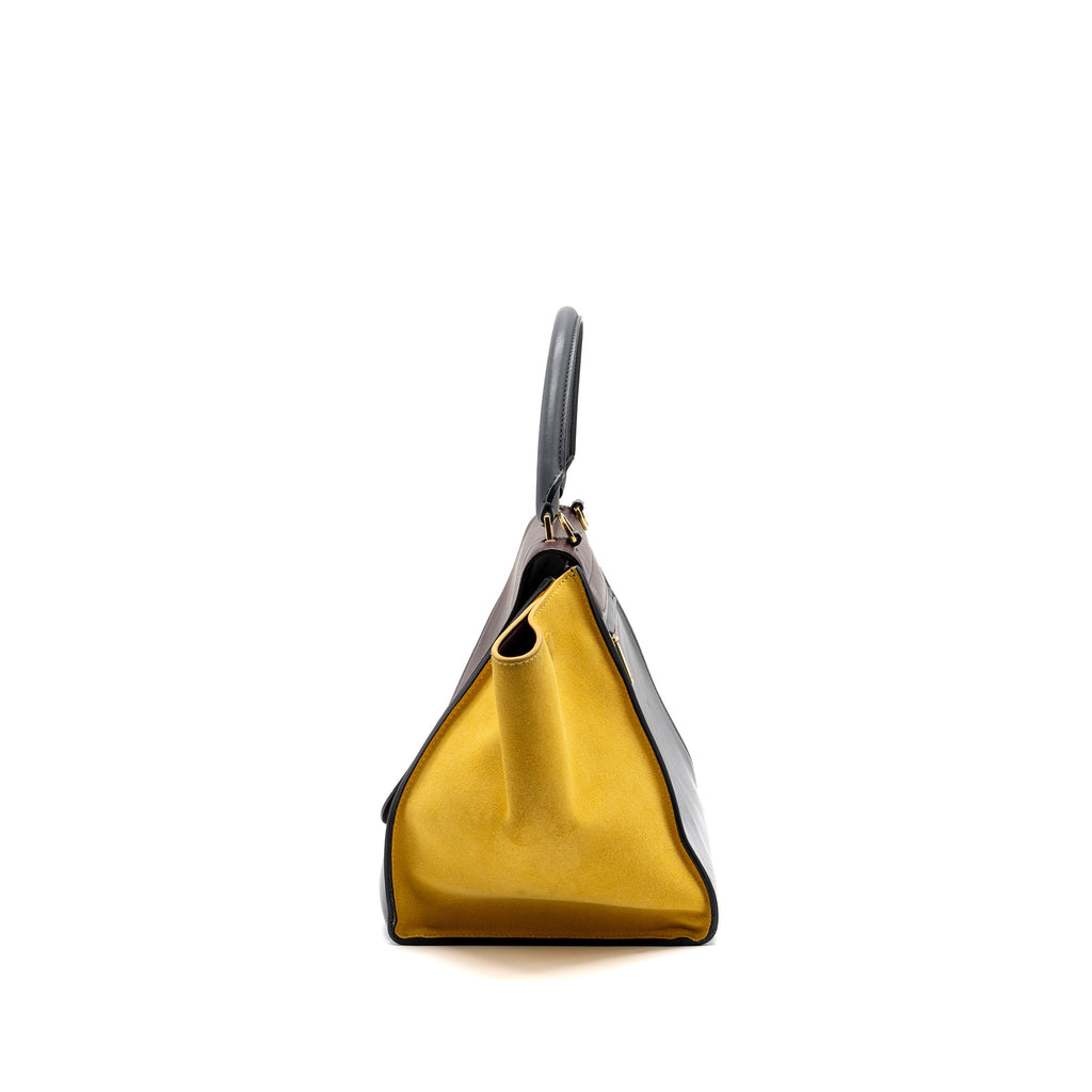 CELINE TRAPEZE BAG MULTICOLOURED GHW