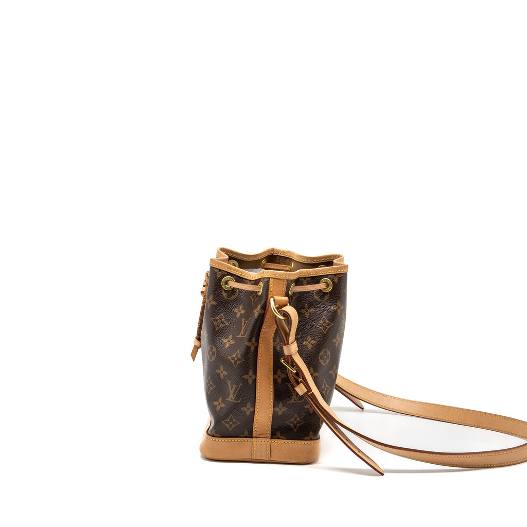 LOUIS VUITTON PETIT NOE BB MONOGRAM CANVAS GHW
