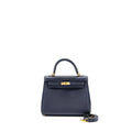 HERMES KELLY25 TOGO BLUE NUIT GHW