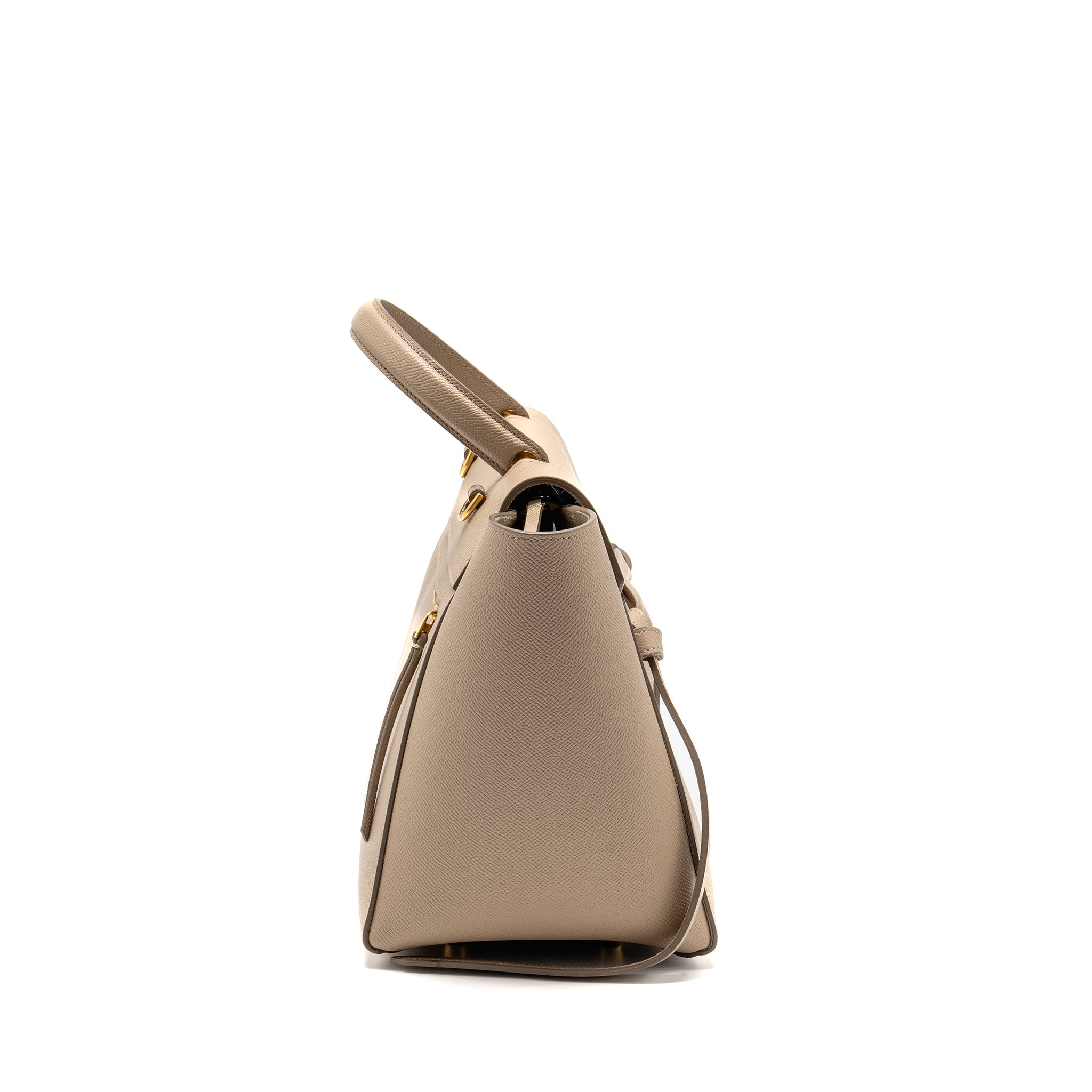 CELINE MINI BELT BAG CALFSKIN LIGHT TAUPE GHW
