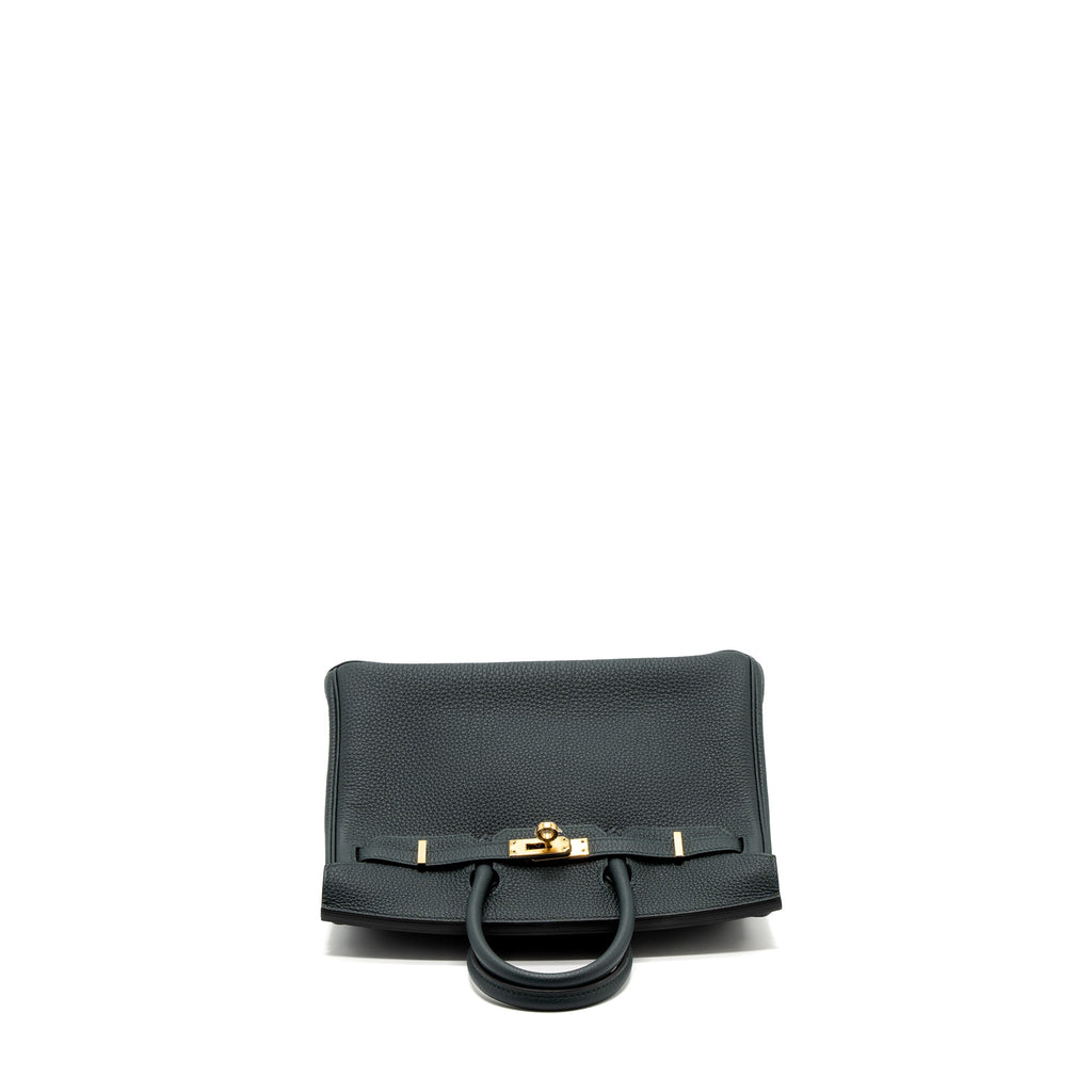 HERMES BIRKIN 25 TOGO VERT CYPRES GHW