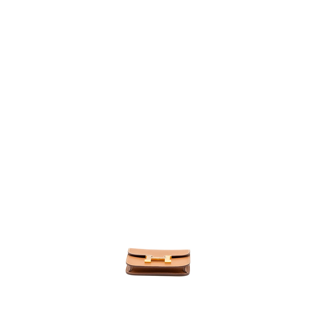 HERMES CONSTANCE EVERCOLOR GOLD GHW
