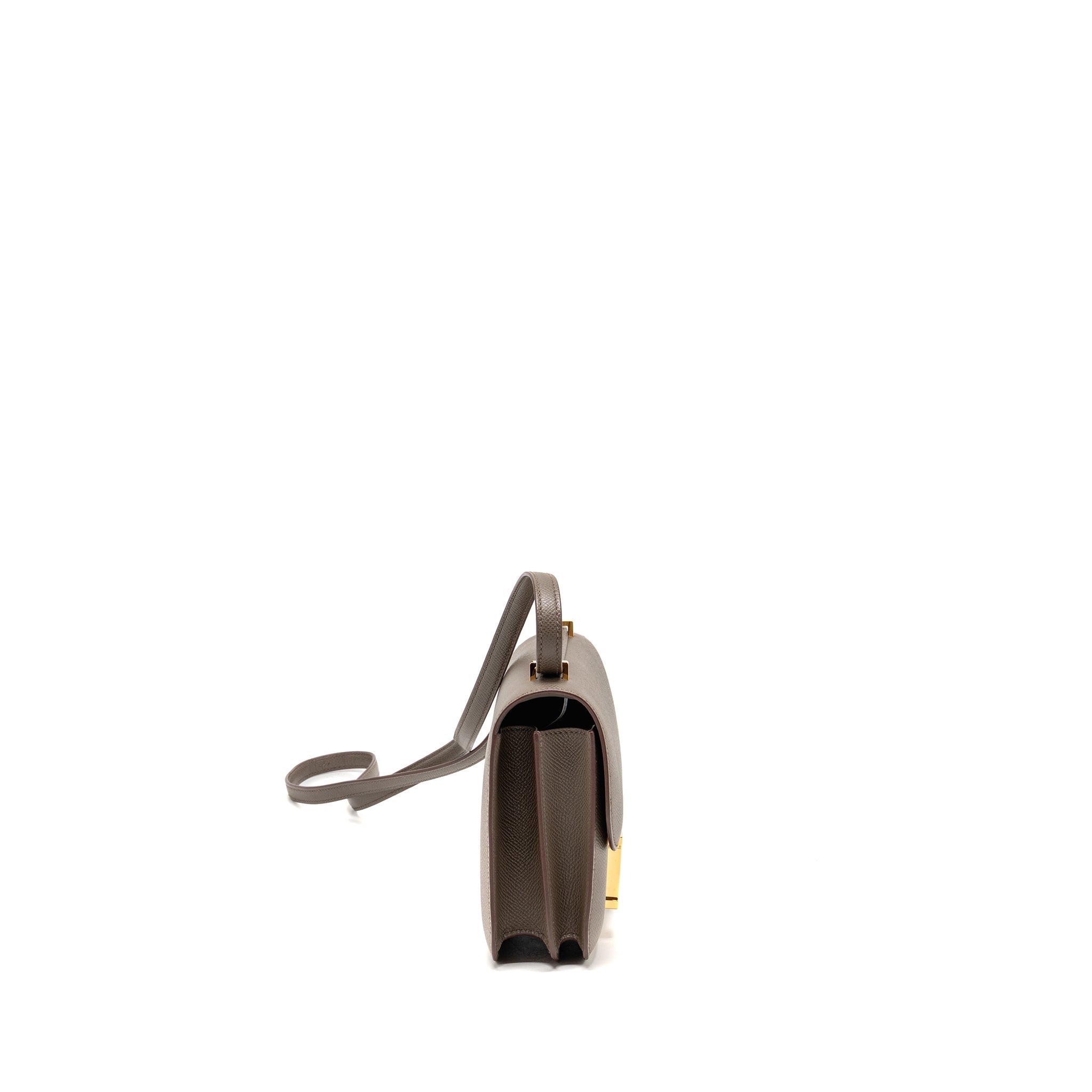 HERMES MINI CONSTANCE EPSOM GRIS ETAIN GHW