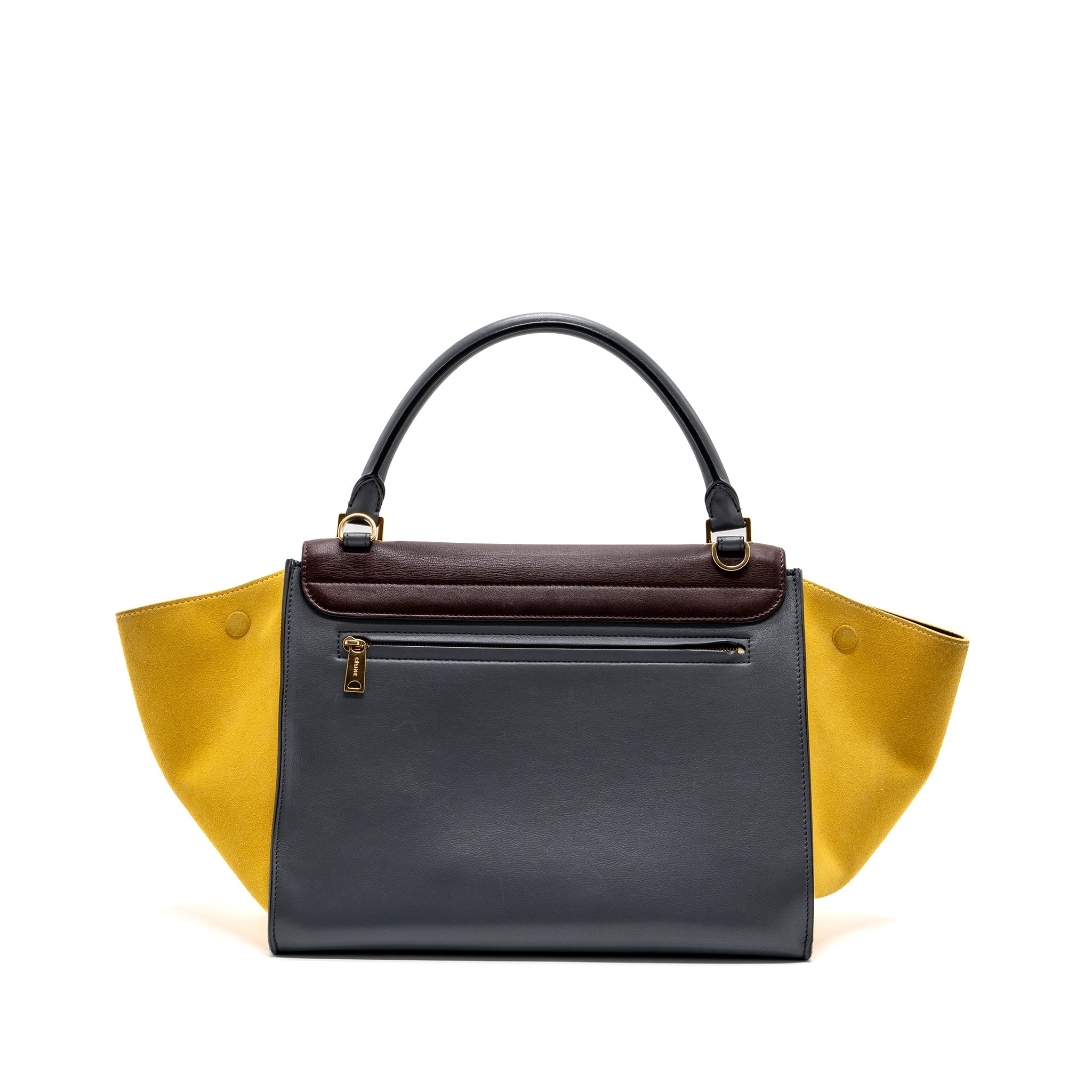 CELINE TRAPEZE BAG MULTICOLOURED GHW