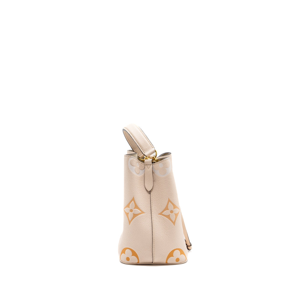 LOUIS VUITTON NEONOE BB EMPREINTE CREAM/ MULTICOLOUR GHW