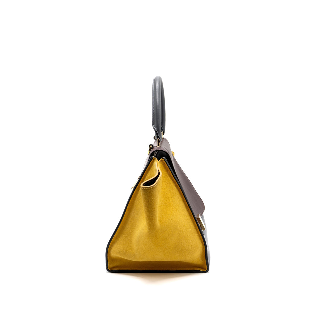 CELINE TRAPEZE BAG MULTICOLOURED GHW