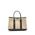 HERMES GARDEN PARTY 30 CANVAS/ NEGONDA BETON/BLACK SHW