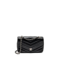 CHANEL ENVELOP FLAP BAG CHEVRON CAVIAR BLACK SHW