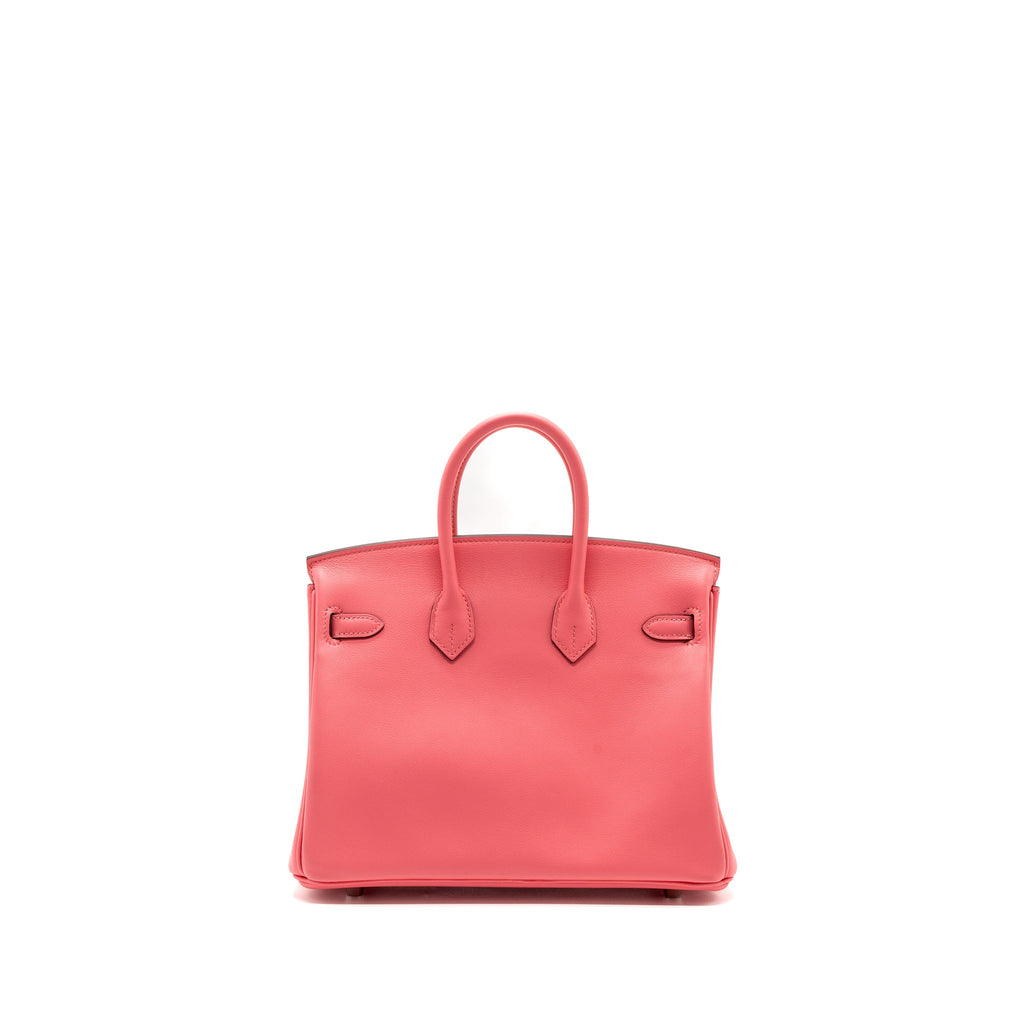 HERMES BIRKIN 25 SWIFT 8W ROSE AZALEE SHW