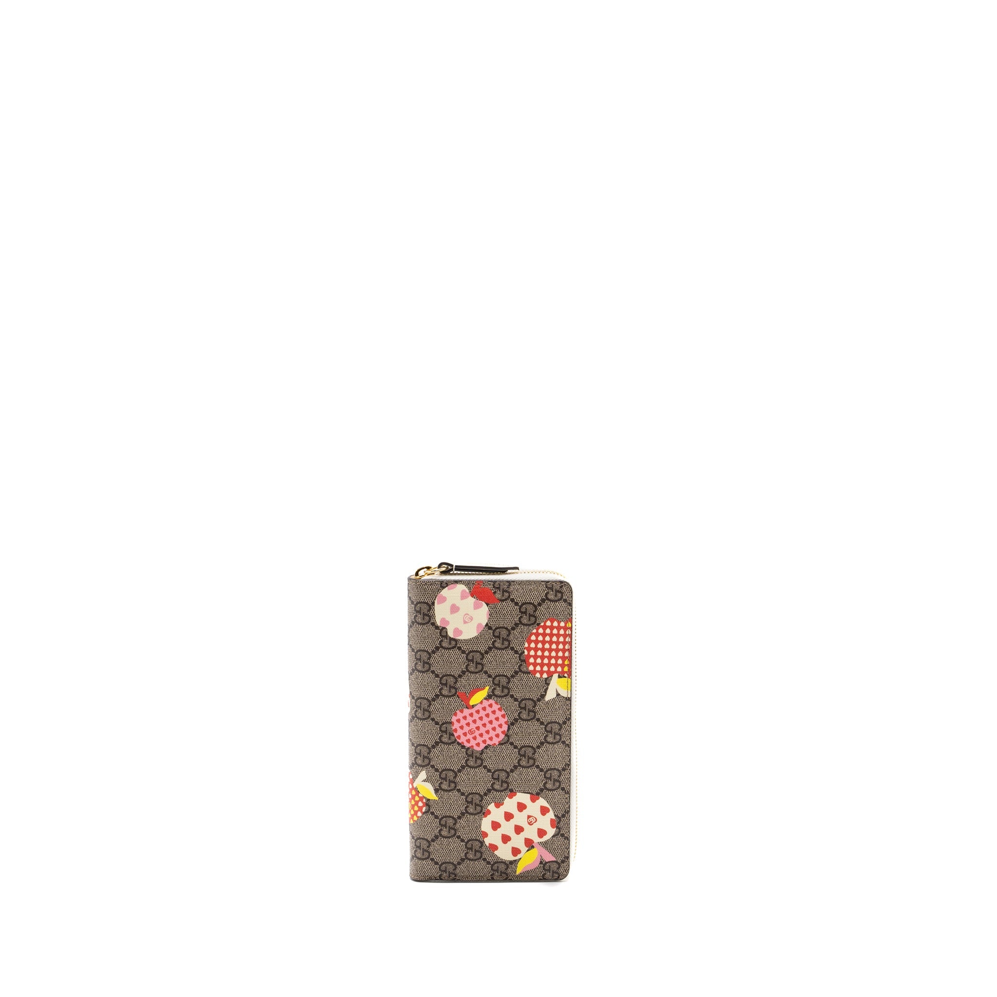 GUCCI ZIPPER WALLET GG SUPREME CANVAS WITH PRINT MULTICOLOR LGHW