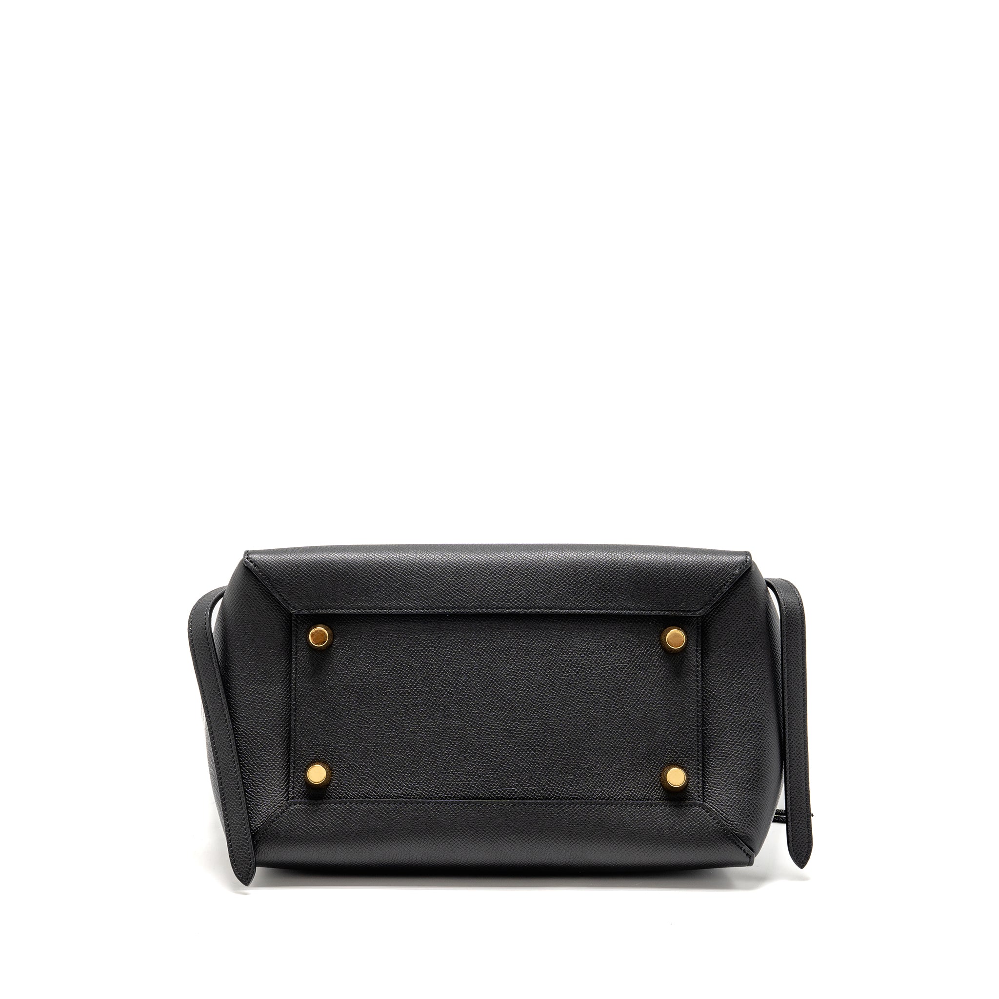 CELINE MINI BELT BAG CALFSKIN BLACK GHW
