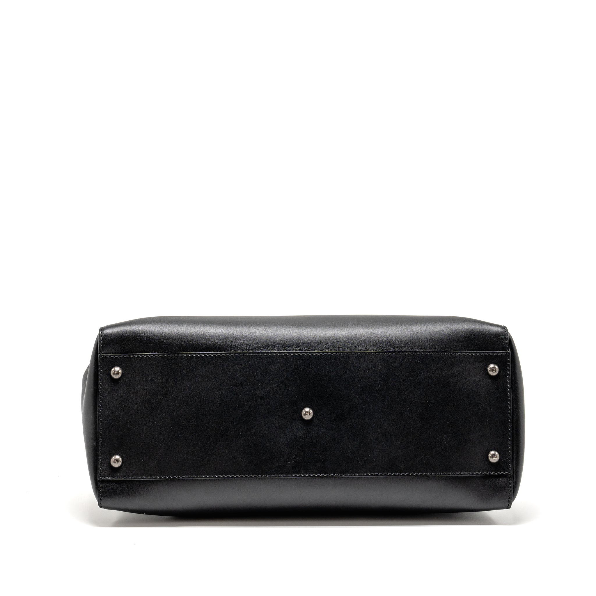 FENDI LARGE PEEKABOO BAG CALFSKIN BLACK GHW