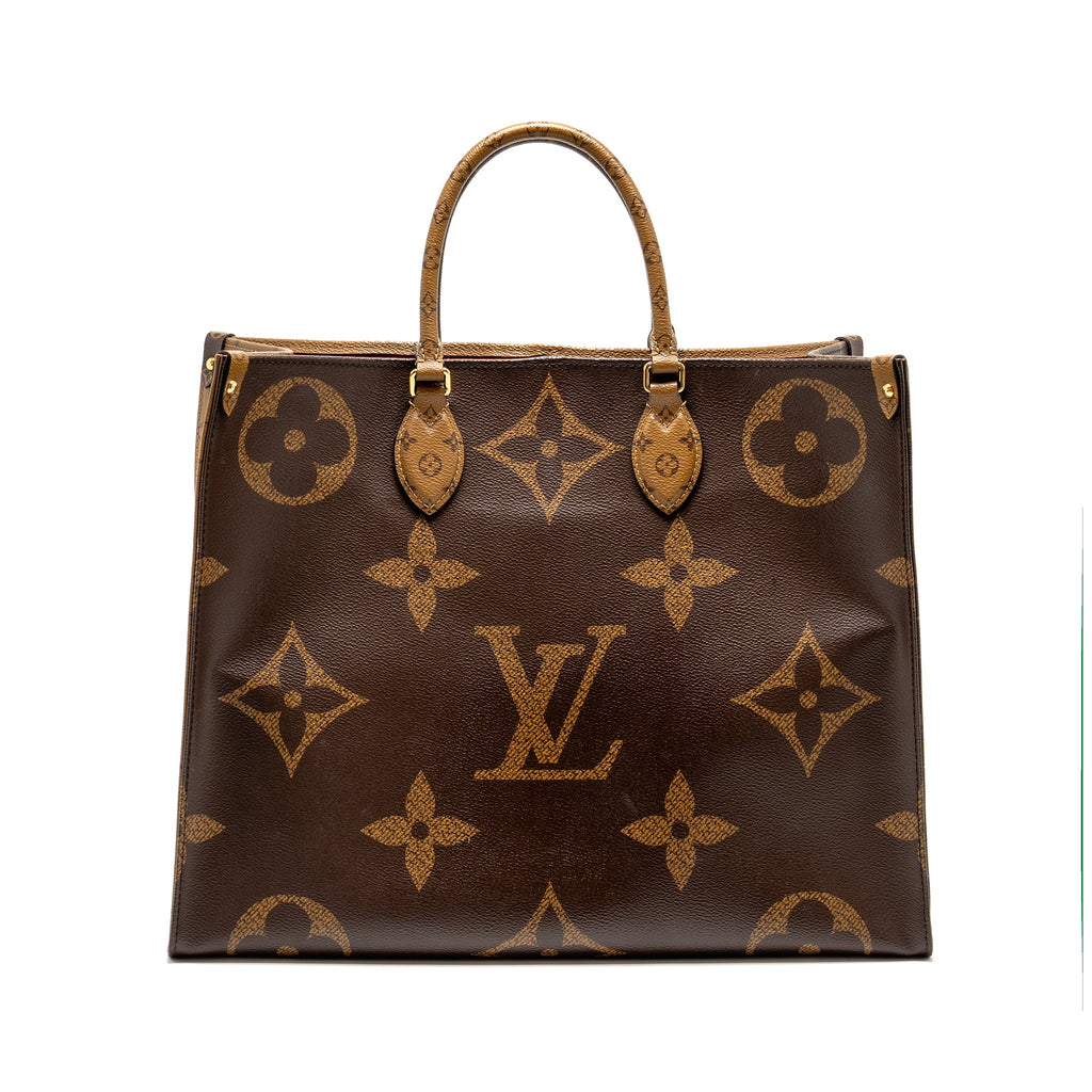 LOUIS VUITTON ONTHEGO GM MONOGRAM CANVAS GHW