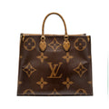 LOUIS VUITTON ONTHEGO GM MONOGRAM CANVAS GHW