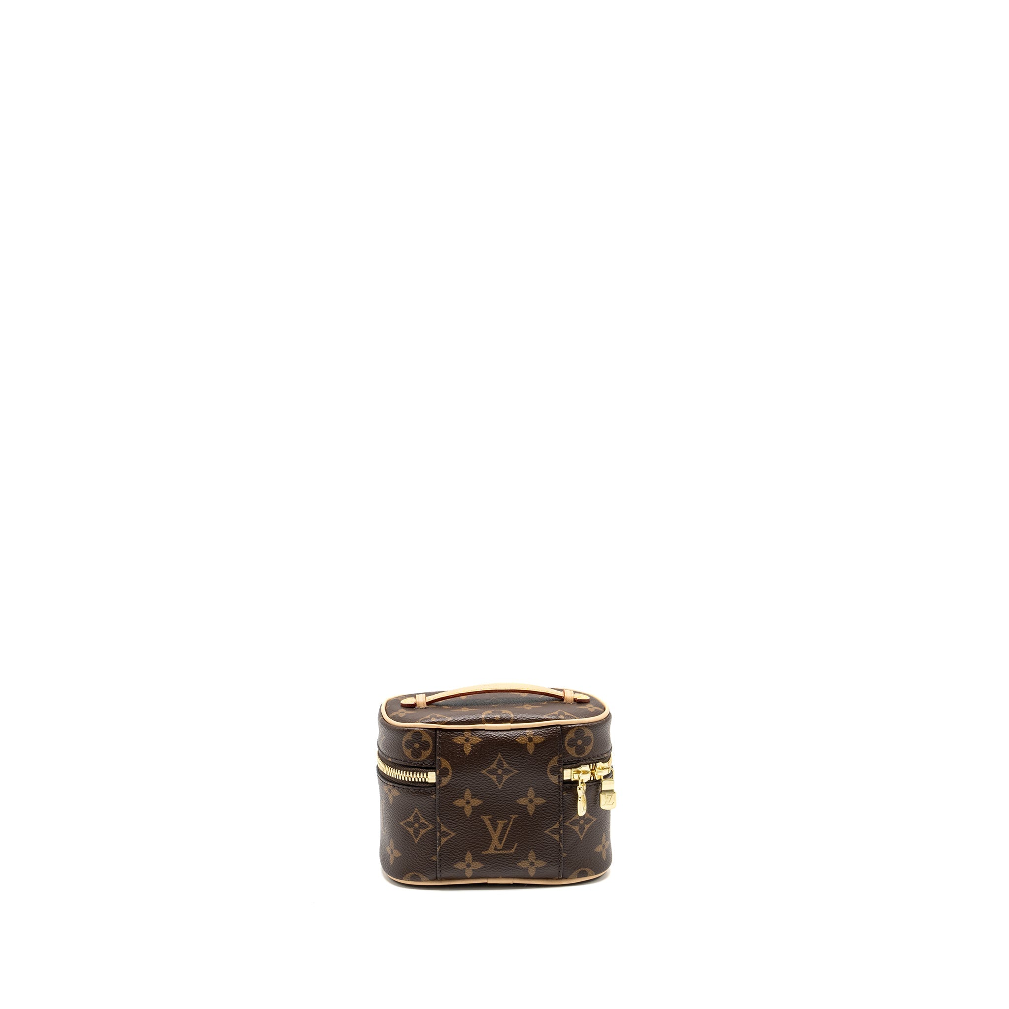 LOUIS VUITTON NICE NANO MONOGRAM CANVAS GHW