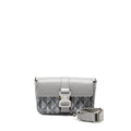 DIOR HIT THE ROAD BAG WITH STRAP DIOR CD DIAMOND CANVAS GREY MULTICOLOUR HARDWARE